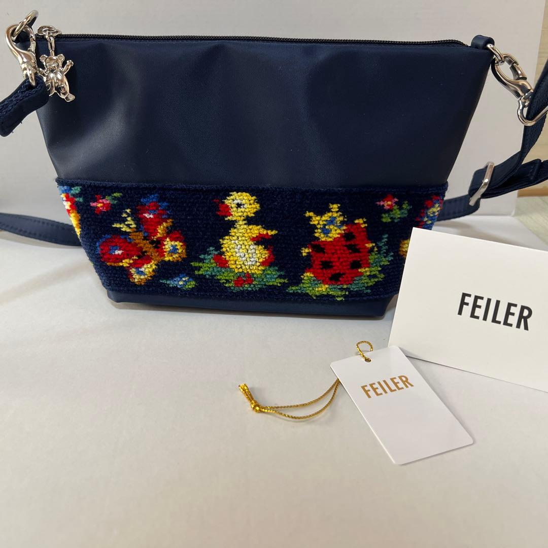 美品⭐︎FEILER ハイジ ミニショルダーバッグ - メルカリ