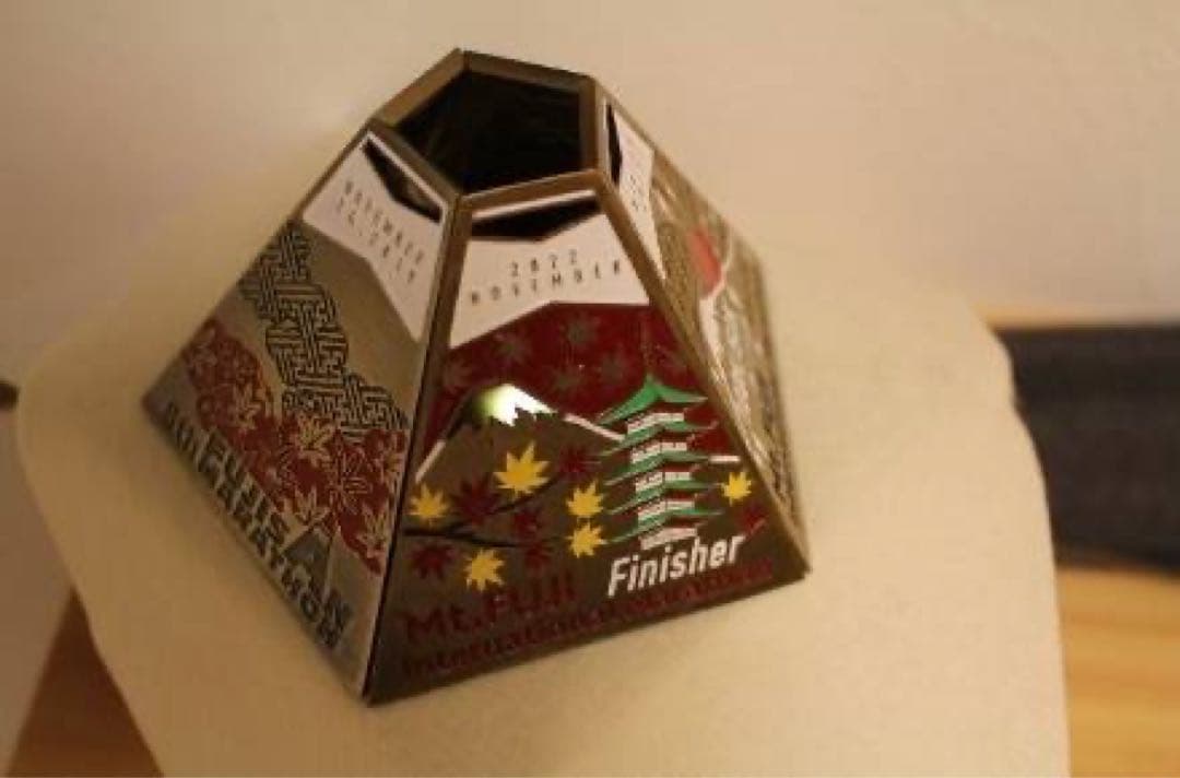 富士山マラソン 完走メダル 7個セット フィニッシャーメダル 立つタイプ