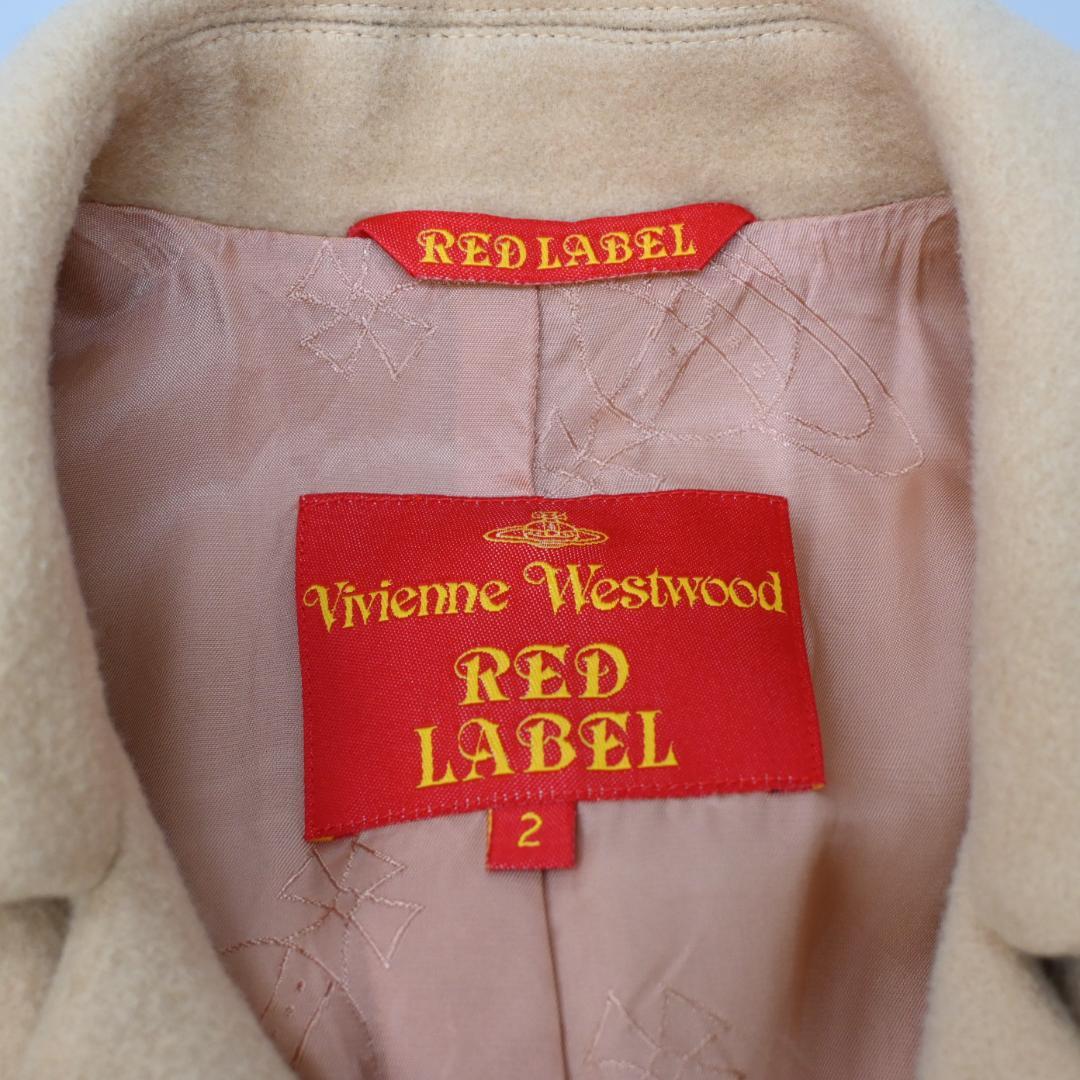 □ 48494 ヴィヴィアンウエストウッドレッドレーベル 変形コート