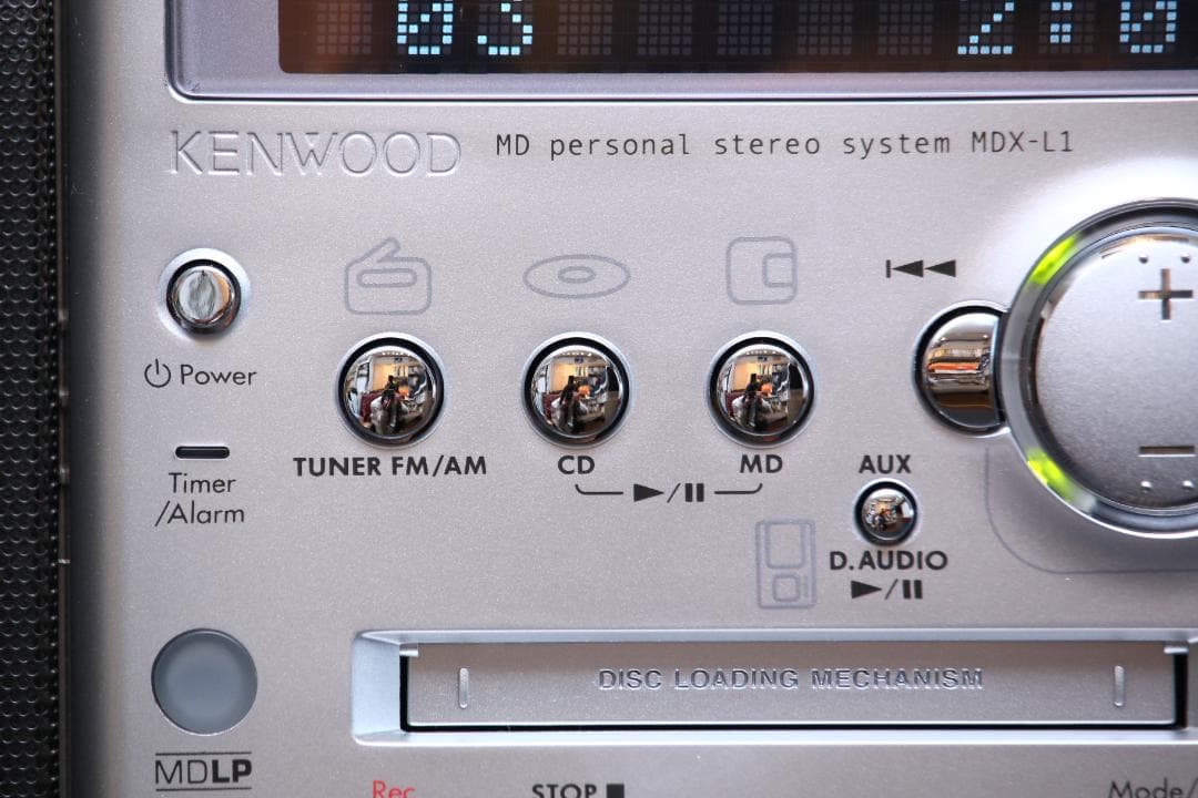 KENWOOD MDX-L1 CD/MD/TUNER コンポ ラジカセ 極美品