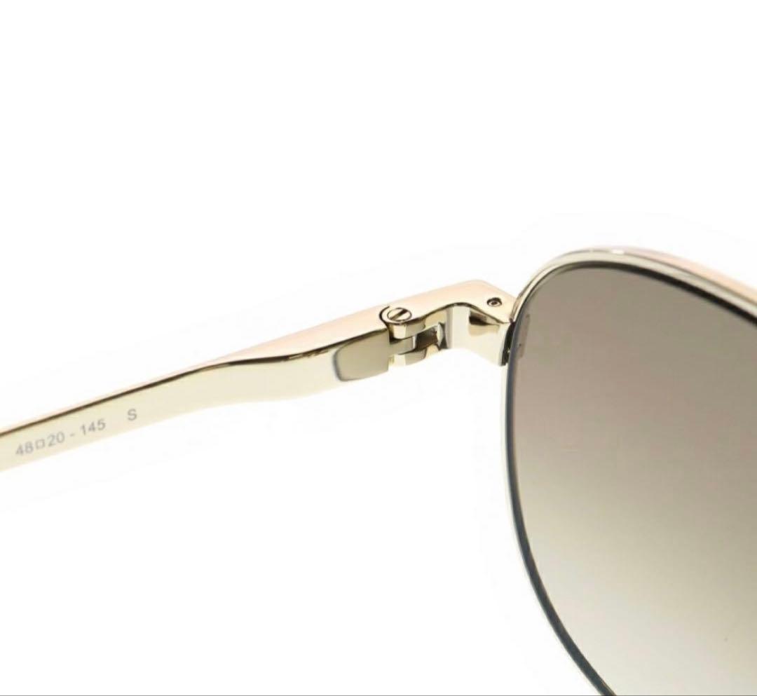 未使用 サンローラン SL555 003 サングラス ブラウン ゴールド - メルカリ