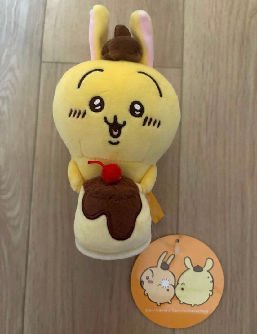 ちいかわ サンリオコラボ うさぎ ポムポムプリン デスクトップ