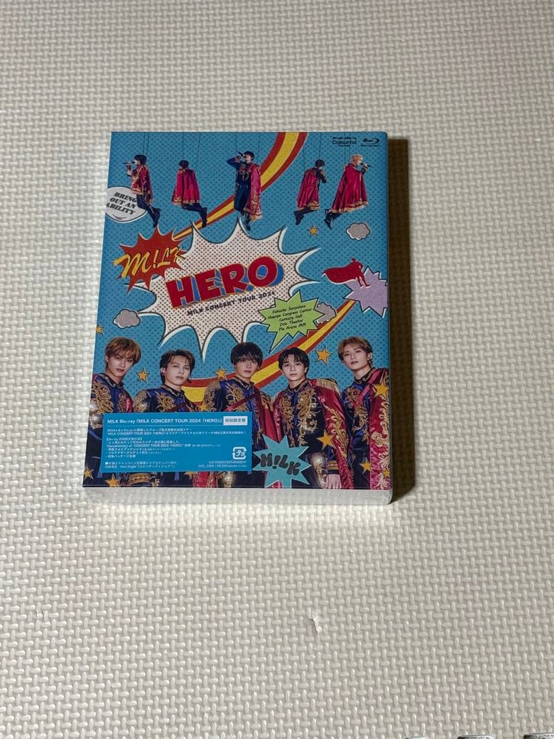M!LK/CONCERT TOUR 2024「HERO」〈初回限定盤・2枚組〉 ビクターエンタテインメント M!LK CONCERT TOUR 2024 「HERO」 初回