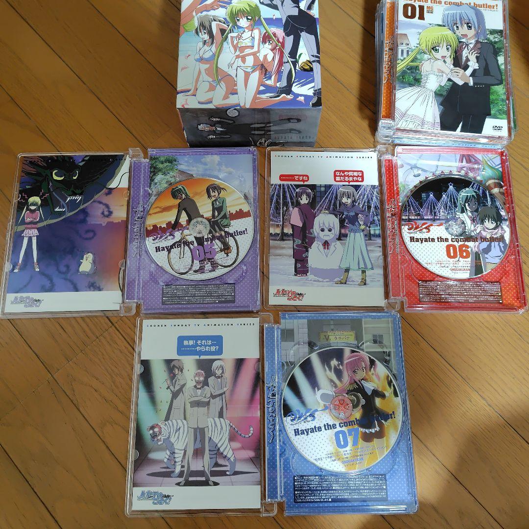 DVD ハヤテのごとく! 1期、2期 14巻セット 全巻収納BOX付き - メルカリ