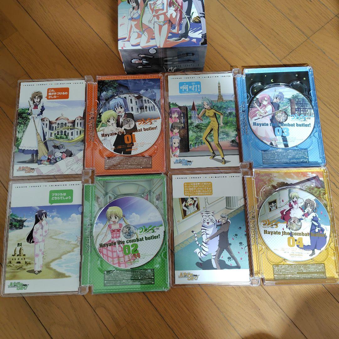 DVD ハヤテのごとく! 1期、2期 14巻セット 全巻収納BOX付き - メルカリ