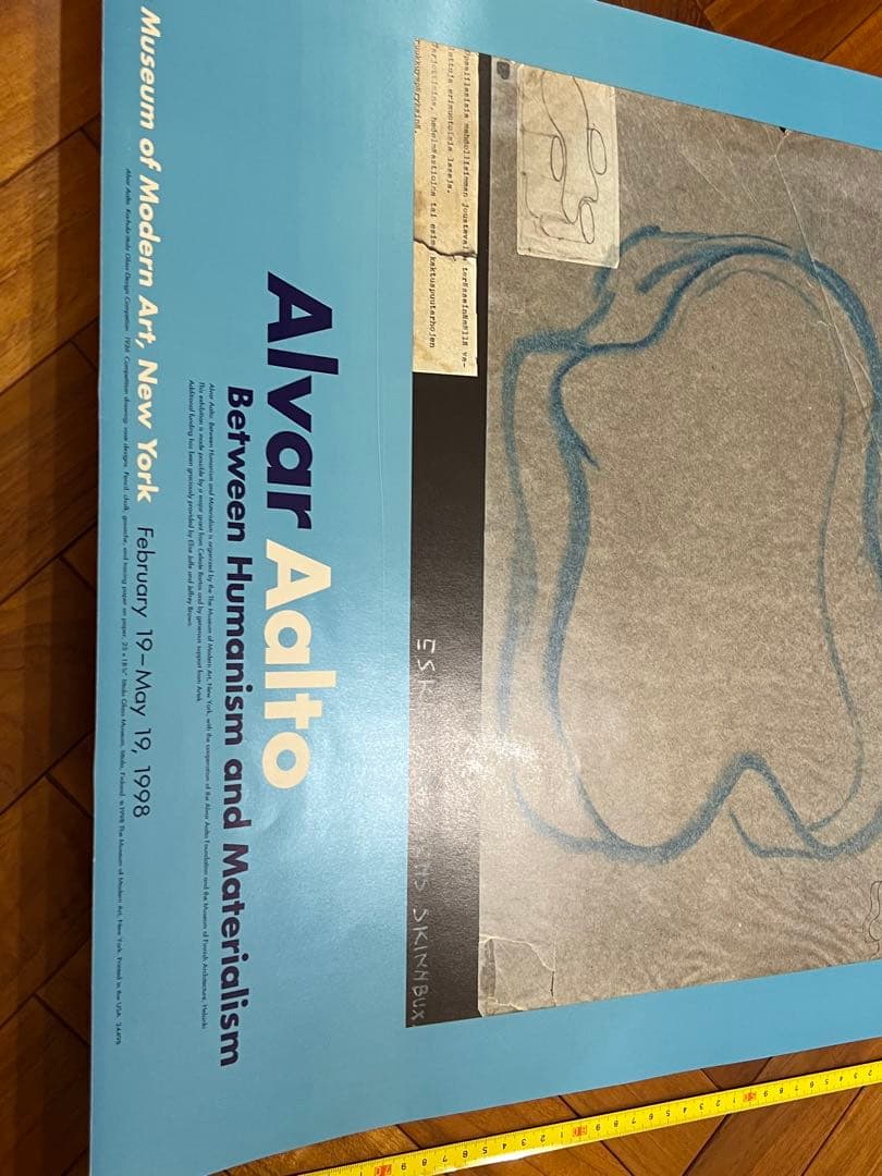 Alvar Aalto展ポスター MOMA