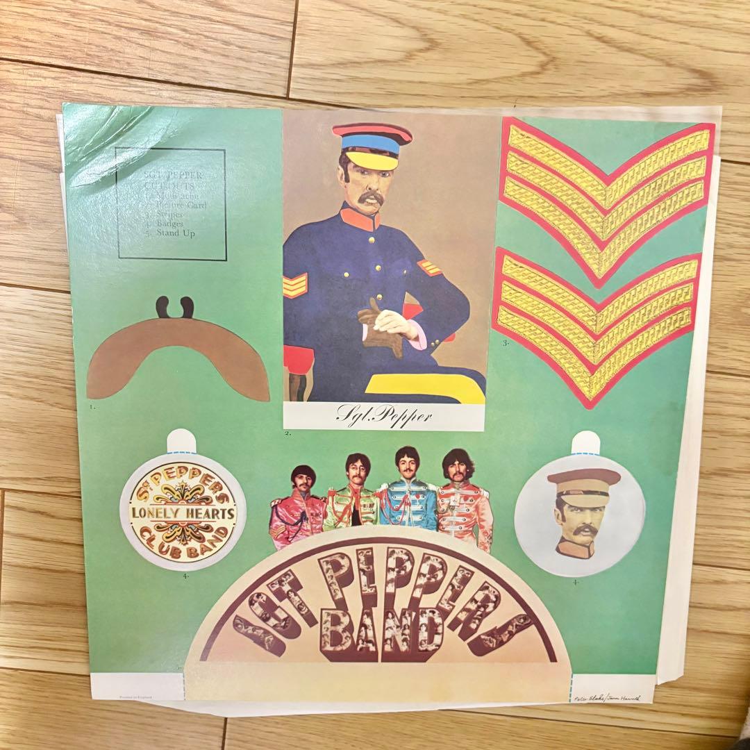 両面1桁スタンパー！】サージェントペパーズ UKオリジ monoマト1/1