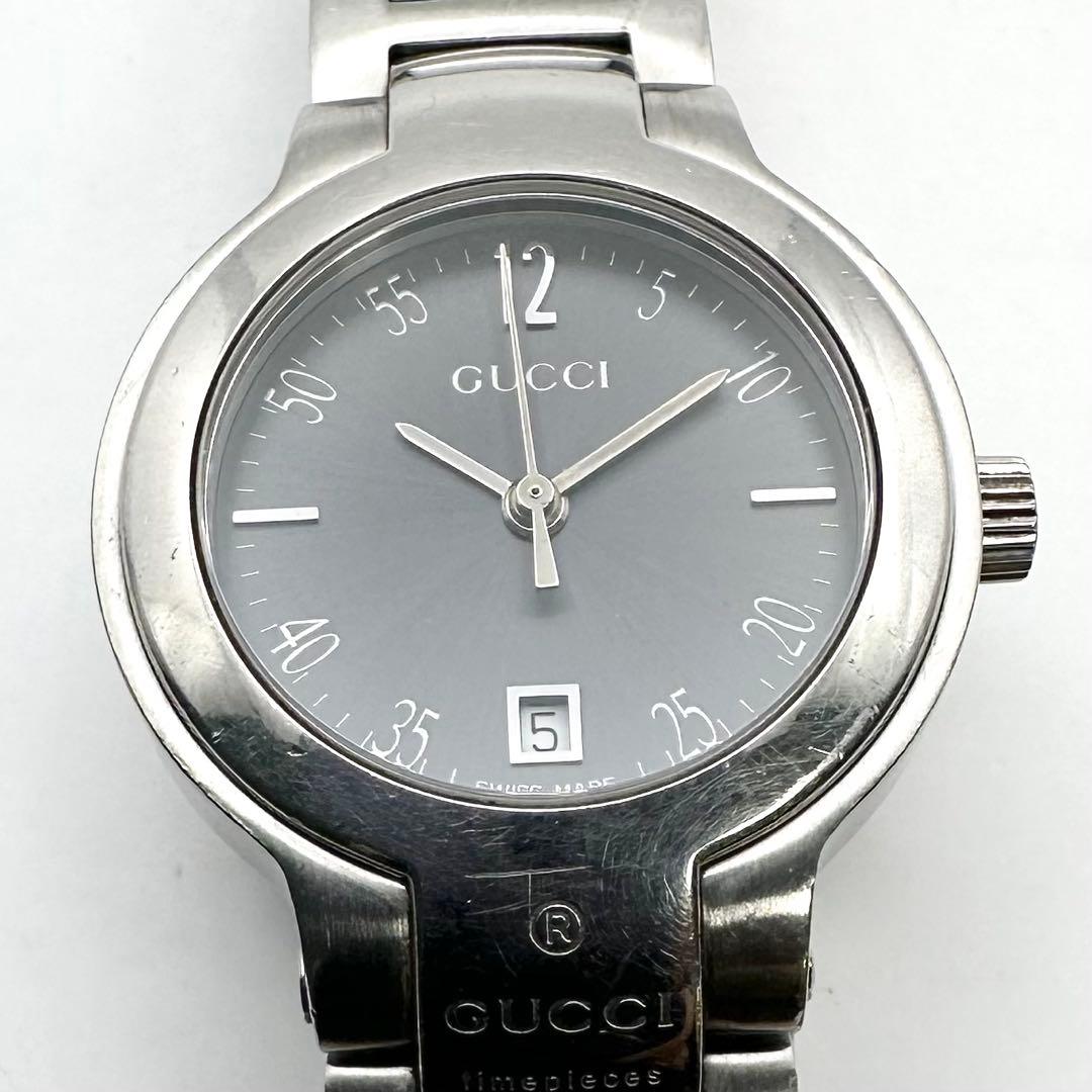 稼働 グッチ GUCCI 8900L レディース 腕時計 クォーツ QZ デイト