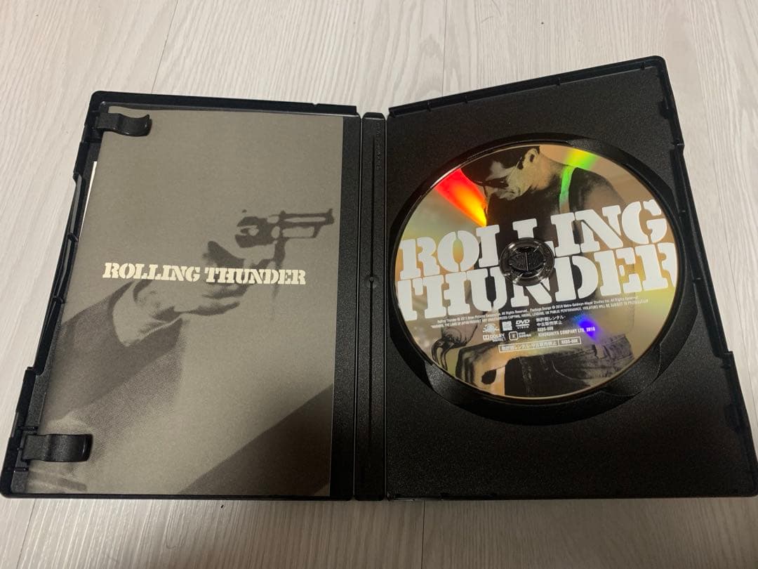 DVD ローリングサンダー HDニューマスター版 特典解説リーフレット付き