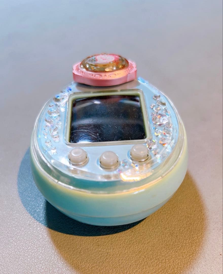 たまごっち ピースp's ブルー 本体 たまデコピアス ベイビーチェンジ