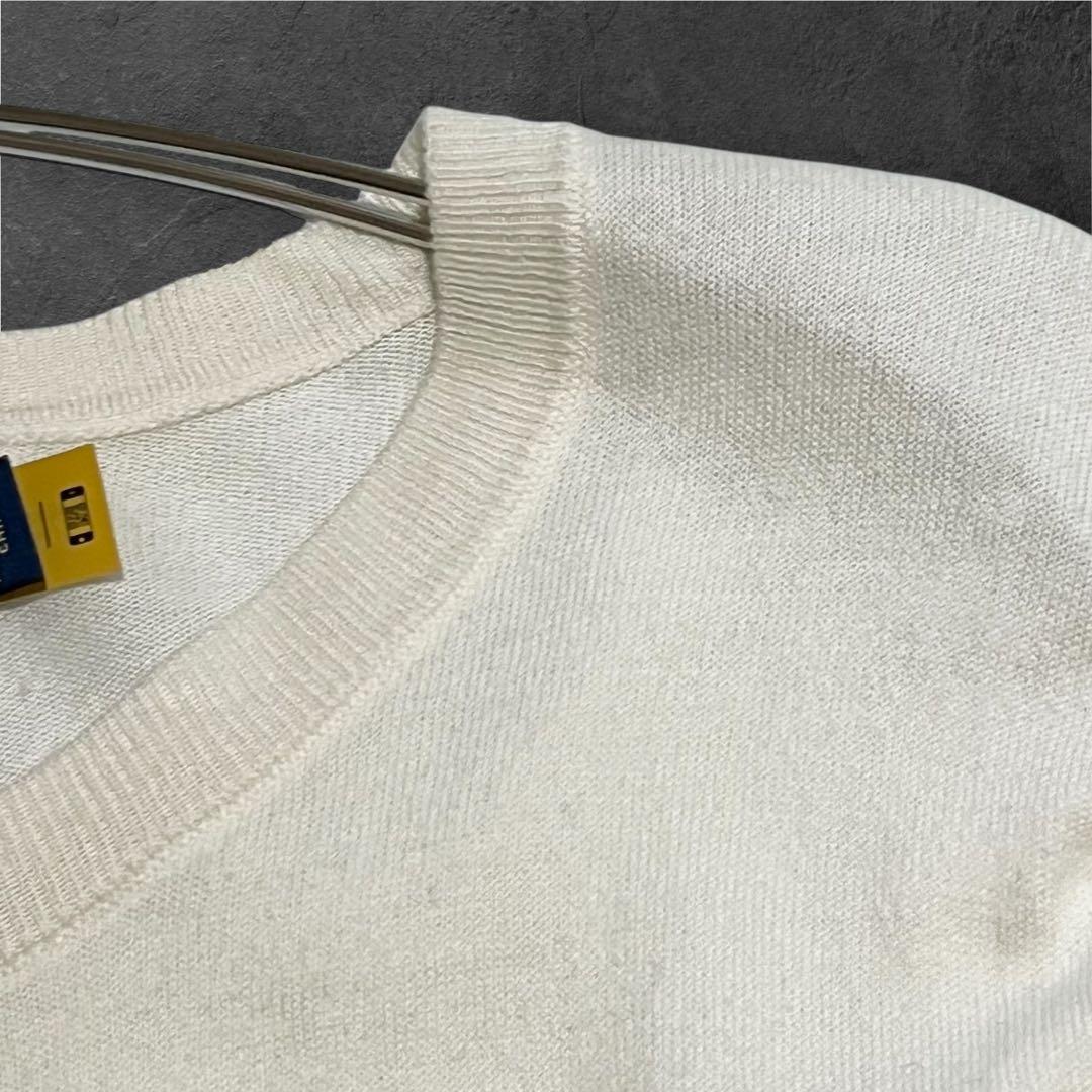 美品✨️現行QRタグ ポロラルフローレン Pimaコットンカーディガン