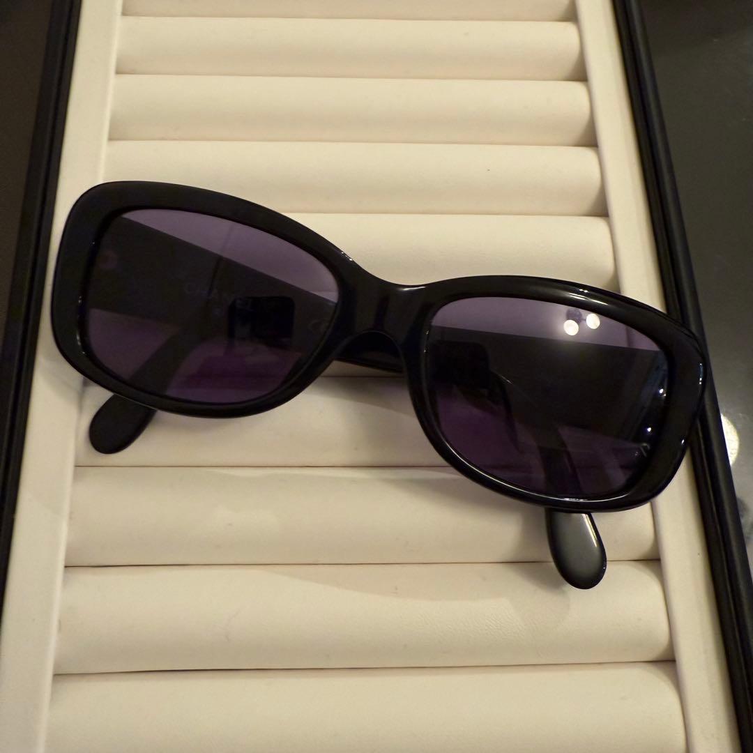 【CHANEL シャネル】サングラス ブラック ココマーク CHANEL（シャネル） 未使用 眼鏡 サングラス ココマーク デモレンズ