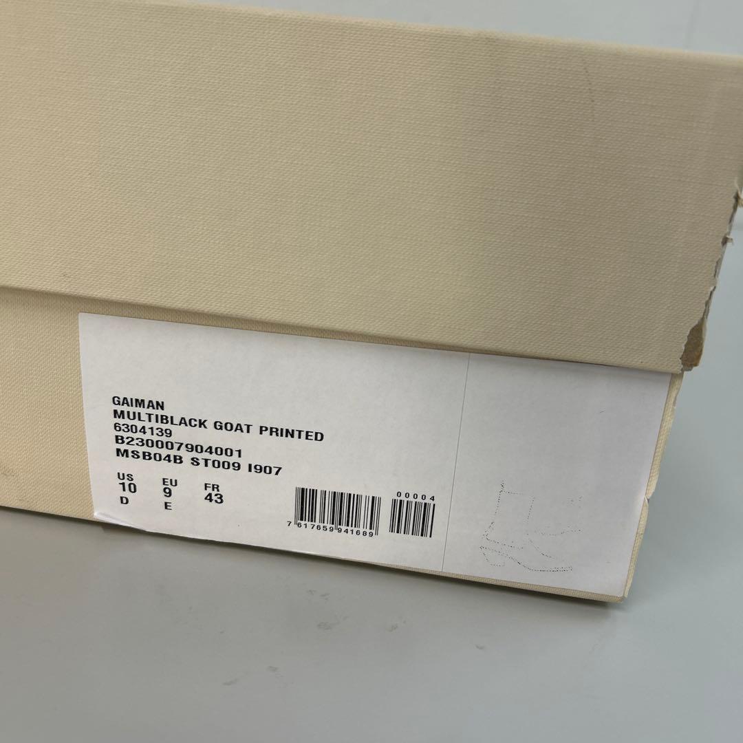 芸術品新品未使用箱付定価30万円の8割引バリーbally蛇革パイソンブーツ