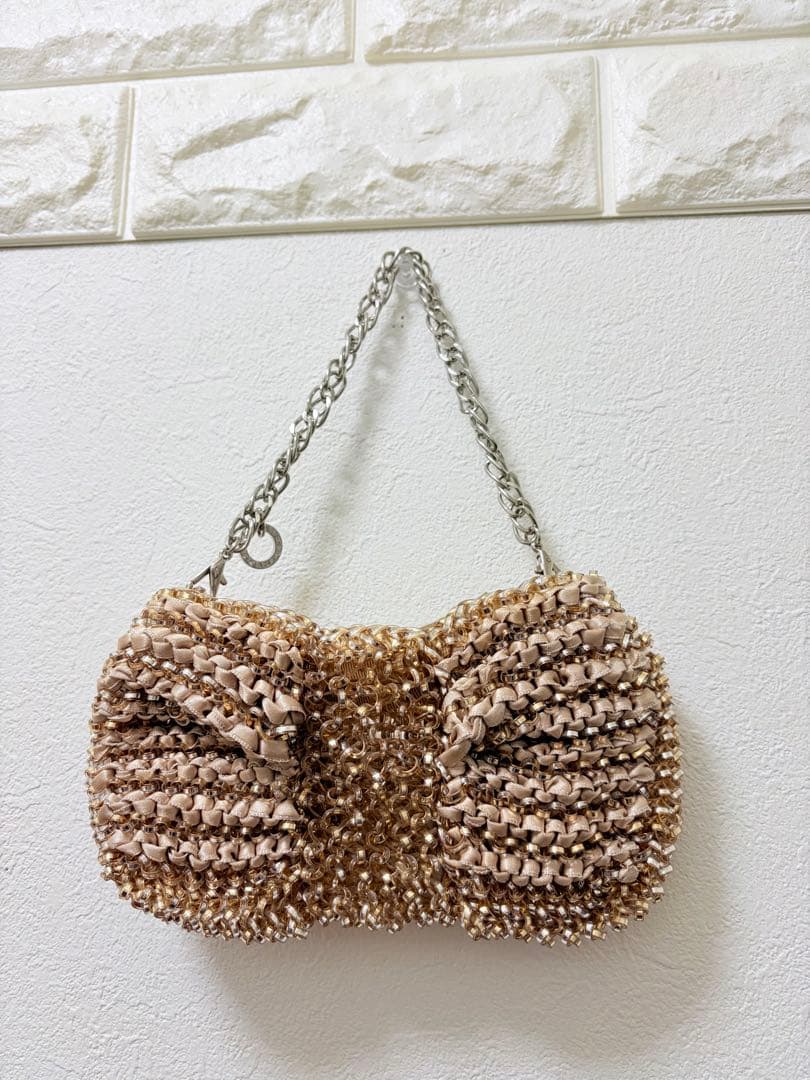 アンテプリマ リボン ワイヤーバッグ パーティー 美品 カード有 - メルカリ