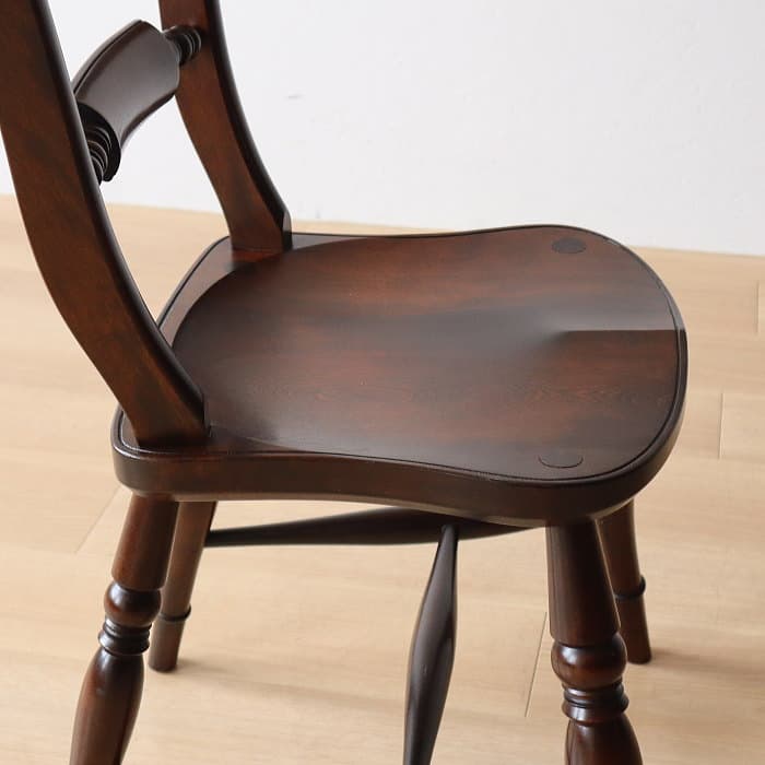 アンティーク 松本民芸家具 B型ワイコムチェア ミズメザクラ材 古家具