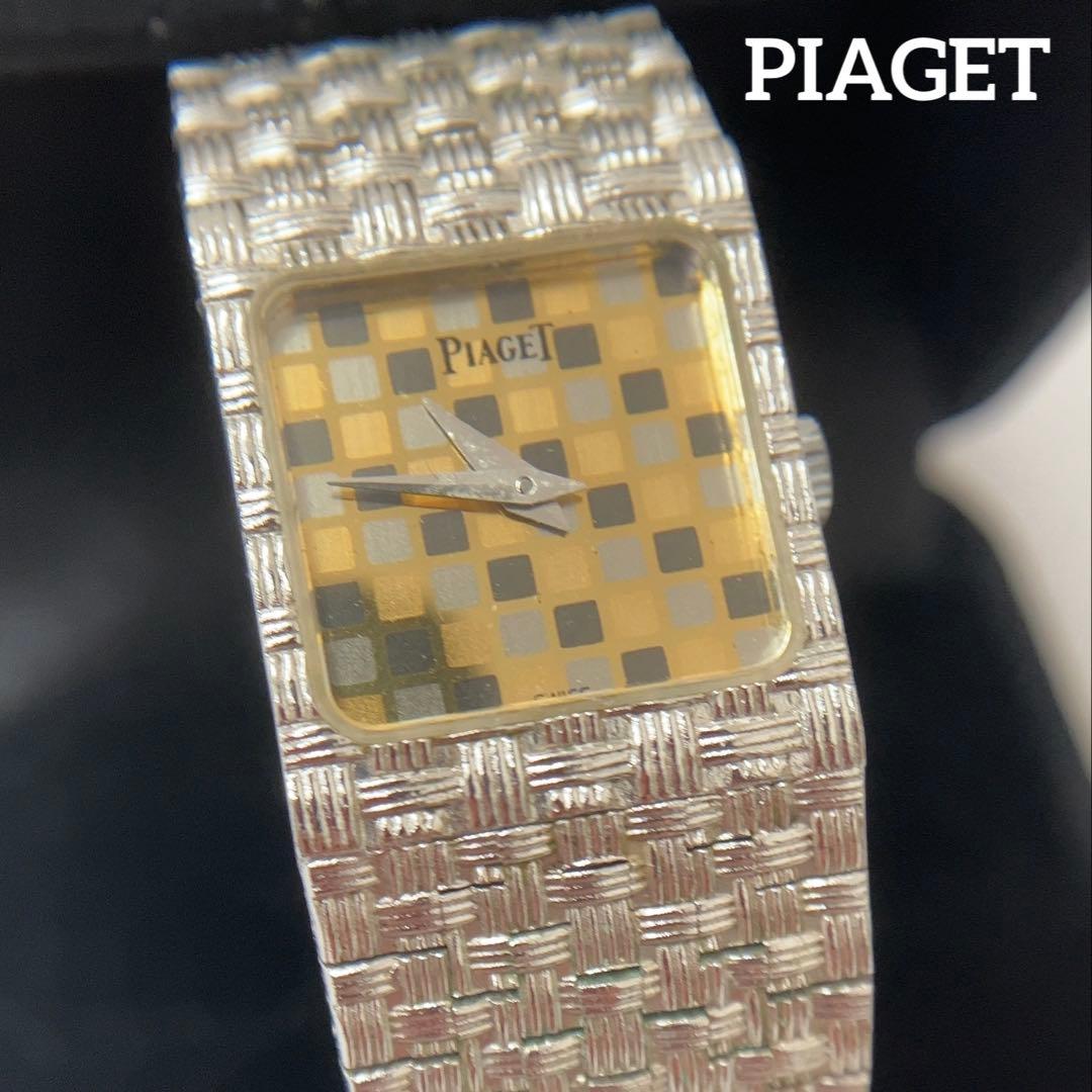 【不働品】【アンティーク】PIAGET クォーツ腕時計 PIAGET REF.9025 Dali D'or ONYX DIAL NEW OLD STOCK – TIMEANAGRAM