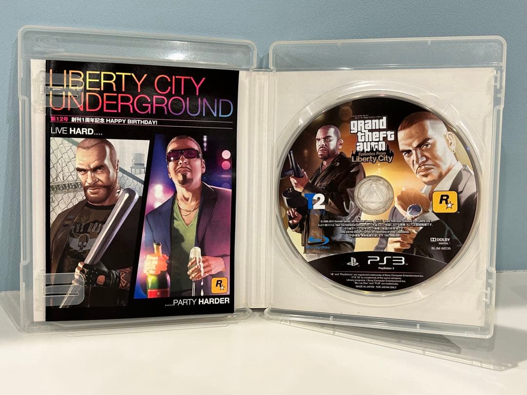 グランド・セフト・オート エピソード・フロム・リバティーシティ PS3