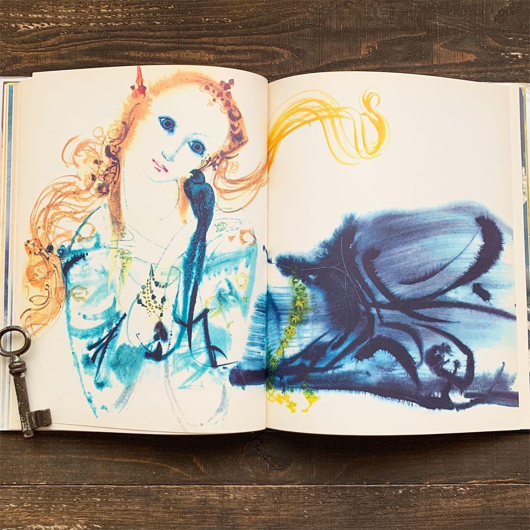 青い鳥]ミルコ・ハナークの古い絵本(1970年)/チェコ絵本 雰囲気