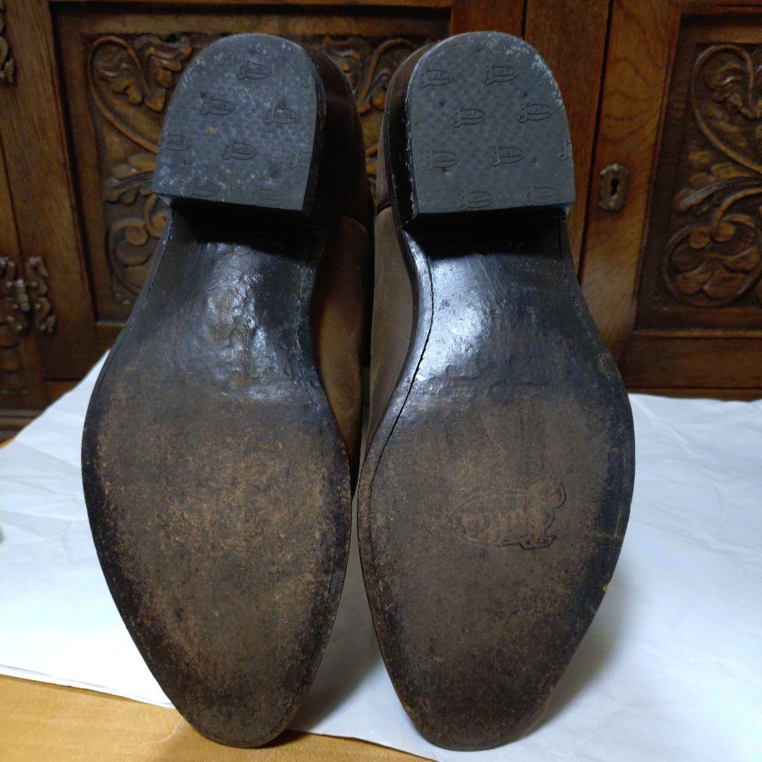 JUSTIN ウェスタンブーツ サイズ8 1/2 レザー 茶色 メンズ - メルカリ