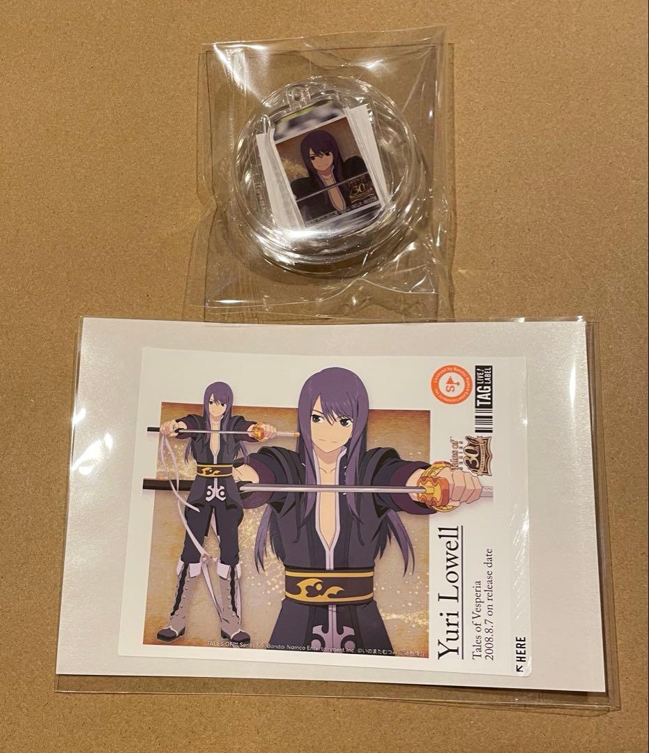 テイルズ 30周年 ラベル缶 アクキー ユーリ - メルカリ