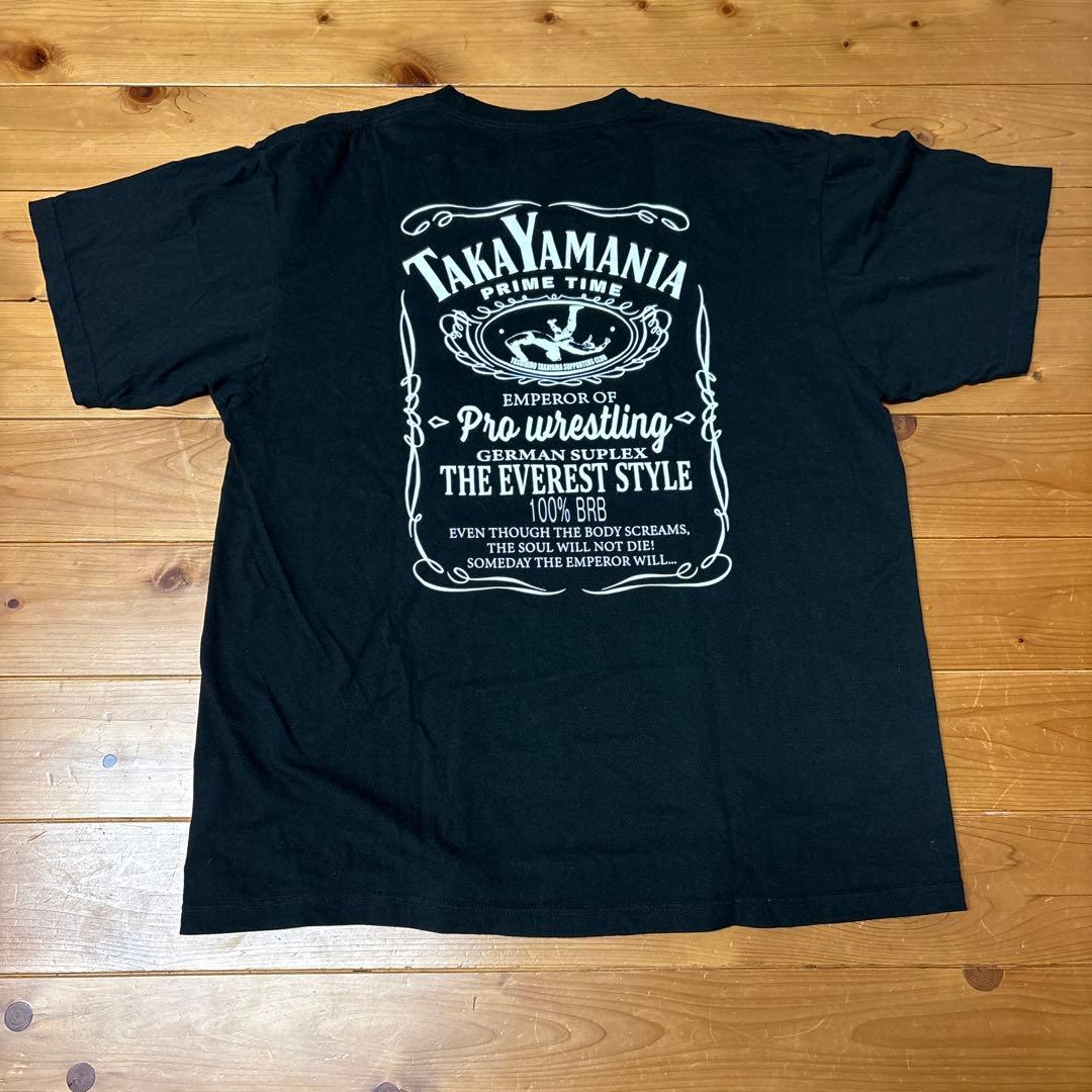 タカヤマニア 高山善廣 Tシャツ XL - メルカリ