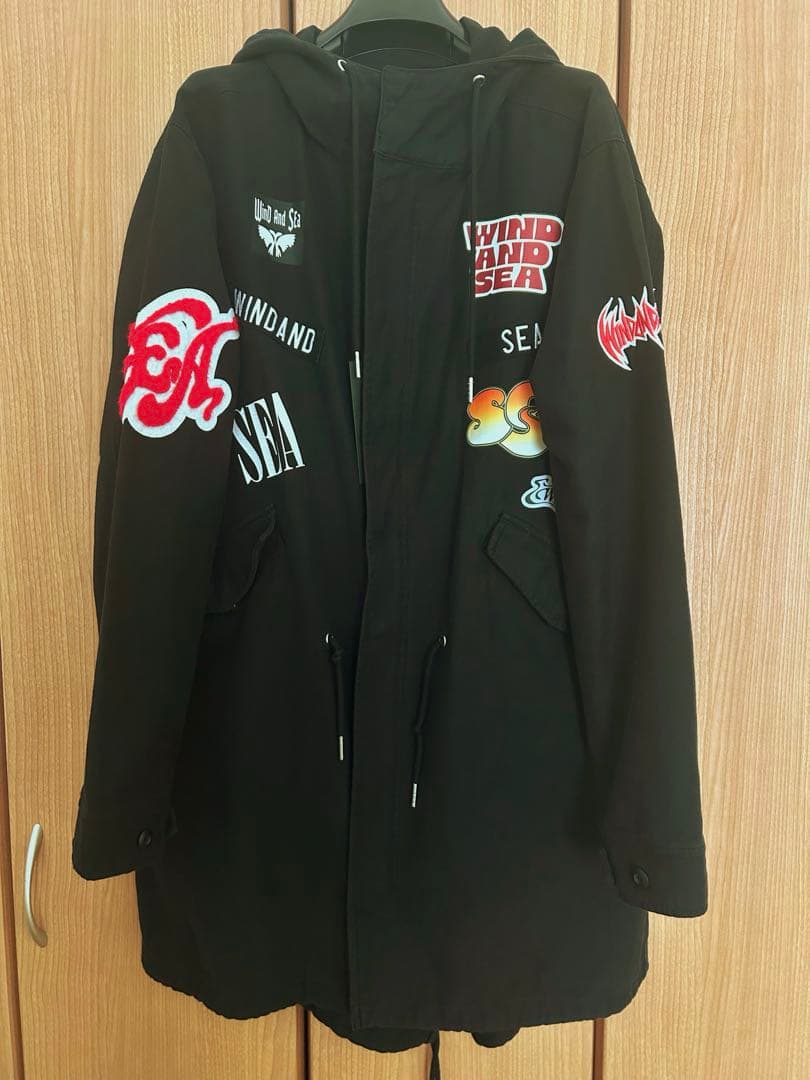 ジャケット・アウター WIND AND SEA Band Field Parka \"Black\"