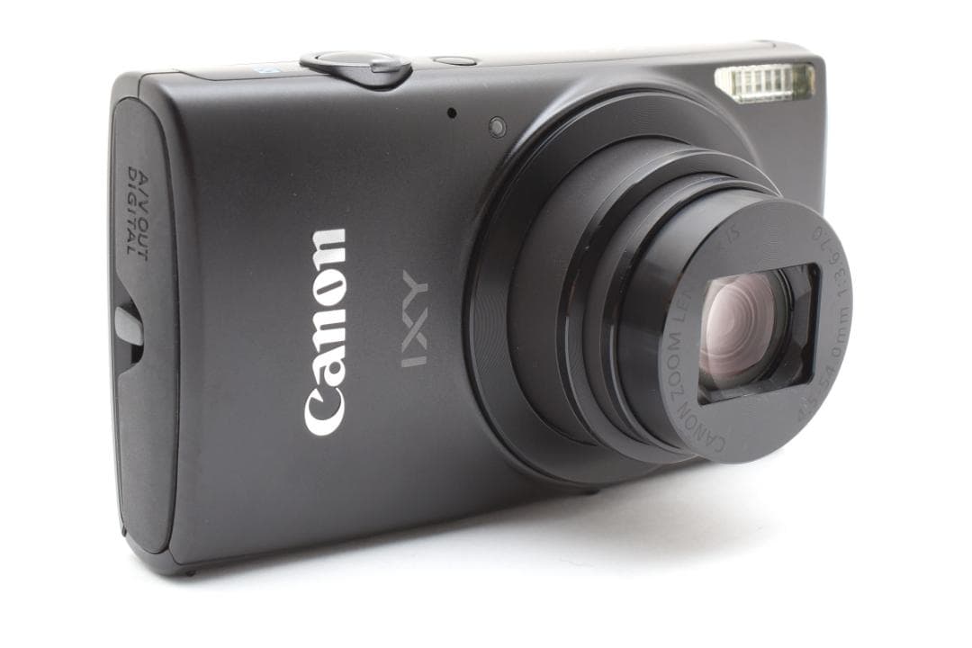 超美品 Canon IXY 170 コンパクトデジタルカメラ ブラック キヤノン