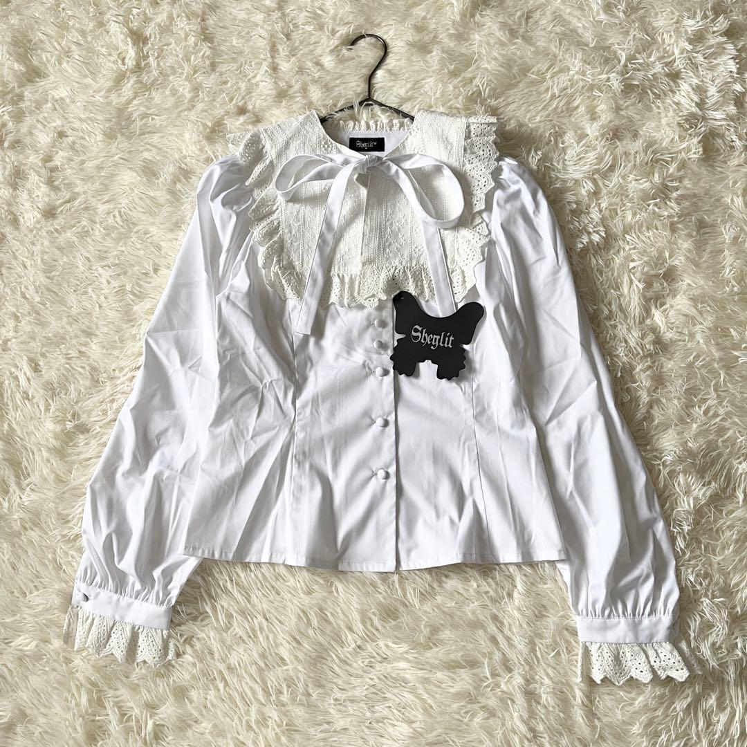 Sheglit シェグリットAlicia レースブラウス 長袖 ロリータ　長袖 Sheglit シェグリットAlicia レースブラウス 長袖 ロリータ 長袖