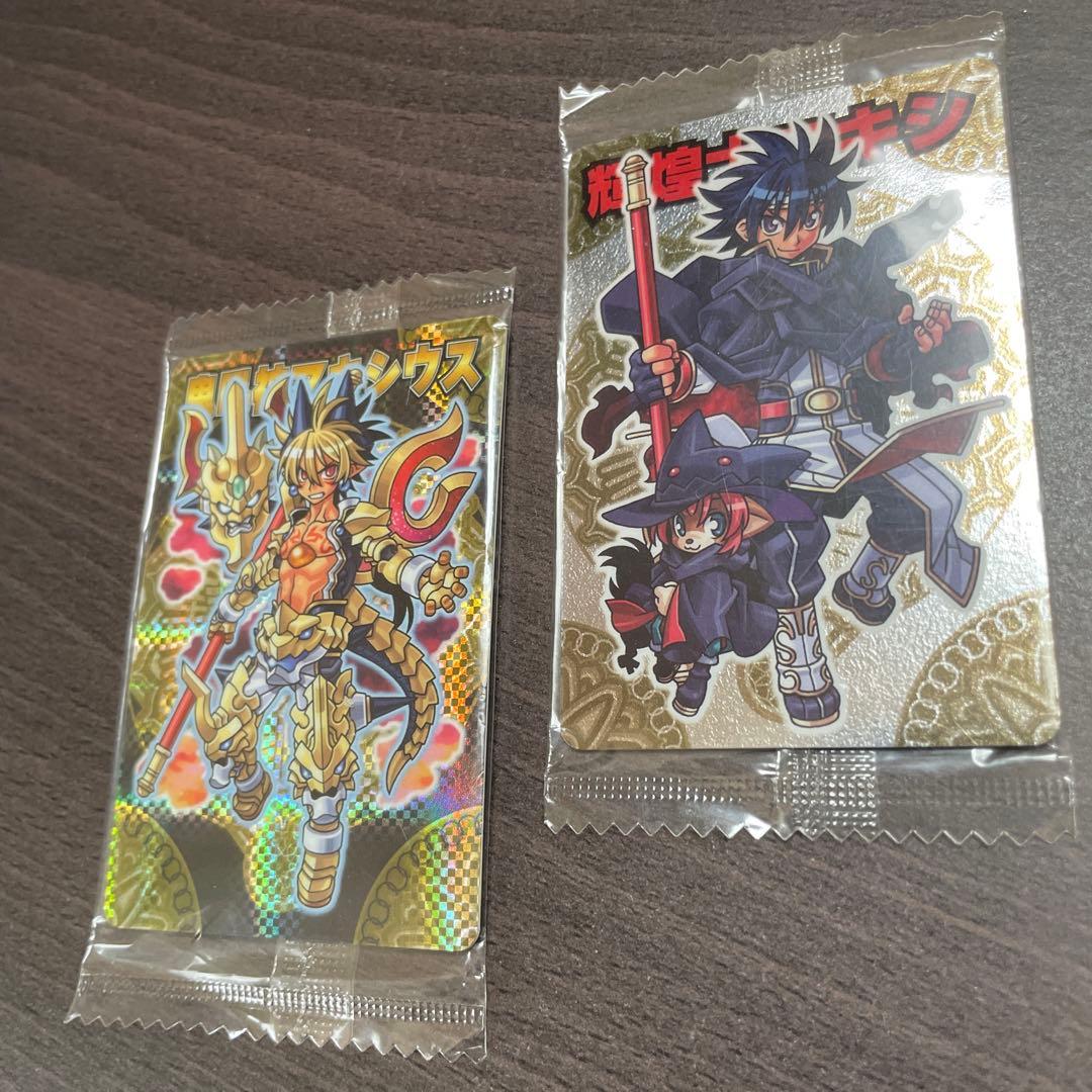 森羅万象チョコ カード 輝煌士マキシ等 2枚セット - メルカリ