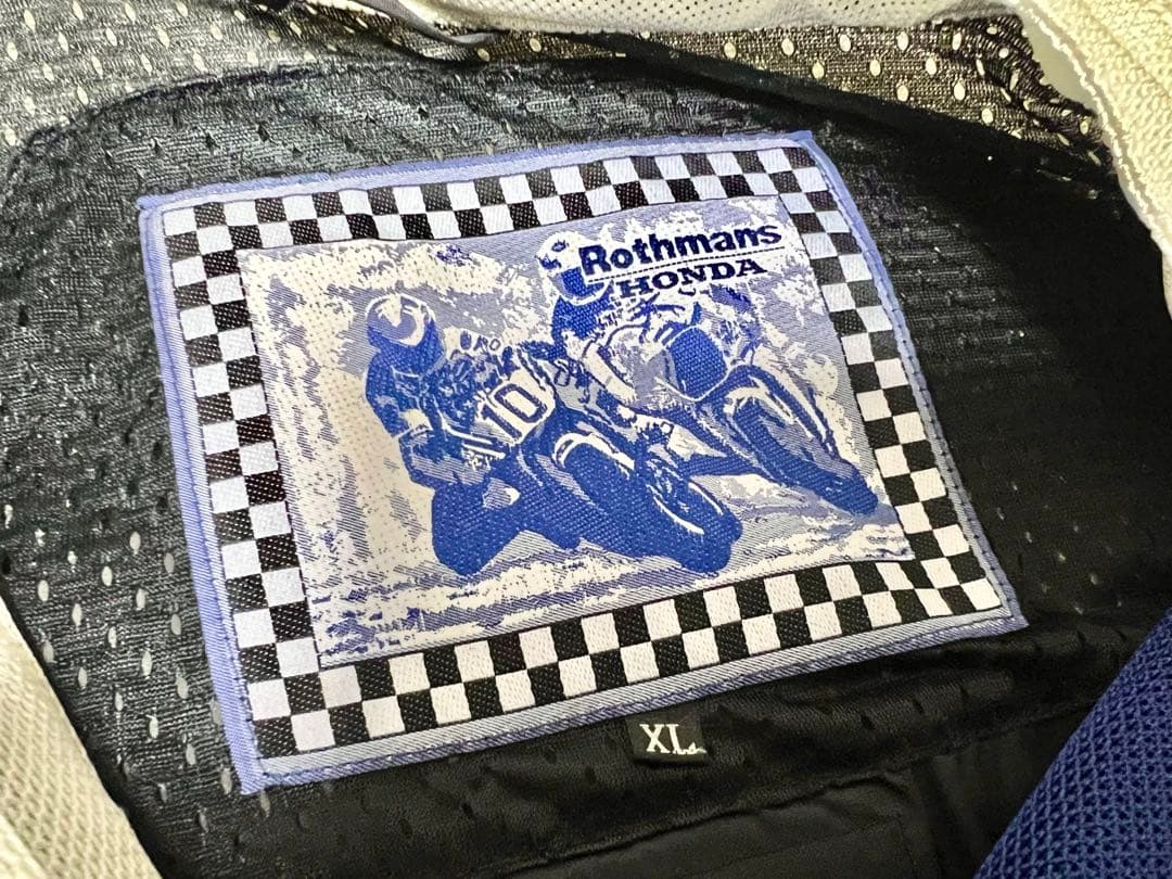 Rothmans Honda メッシュジャケット XL ロスマンズ バイク - メルカリ
