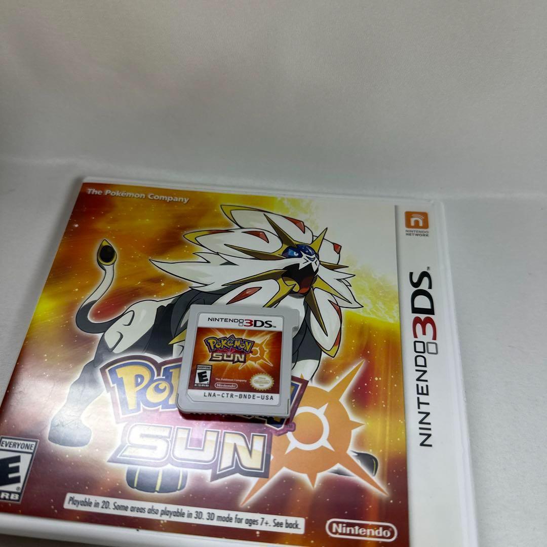 海外版】 3DS ソフト ポケットモンスター サン Pokemon ポケモン
