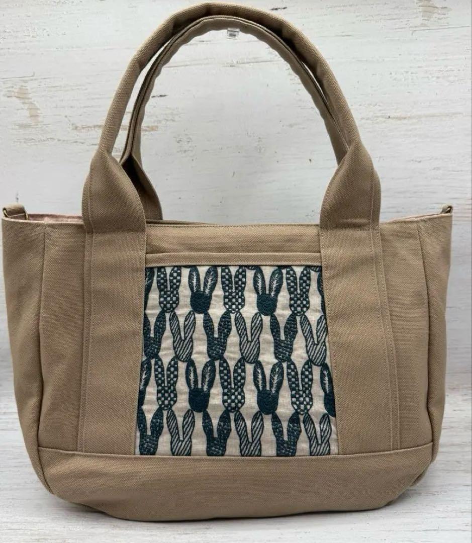 ミナペルホネン ハンドメイドバッグ うふふ♡トート - メルカリ