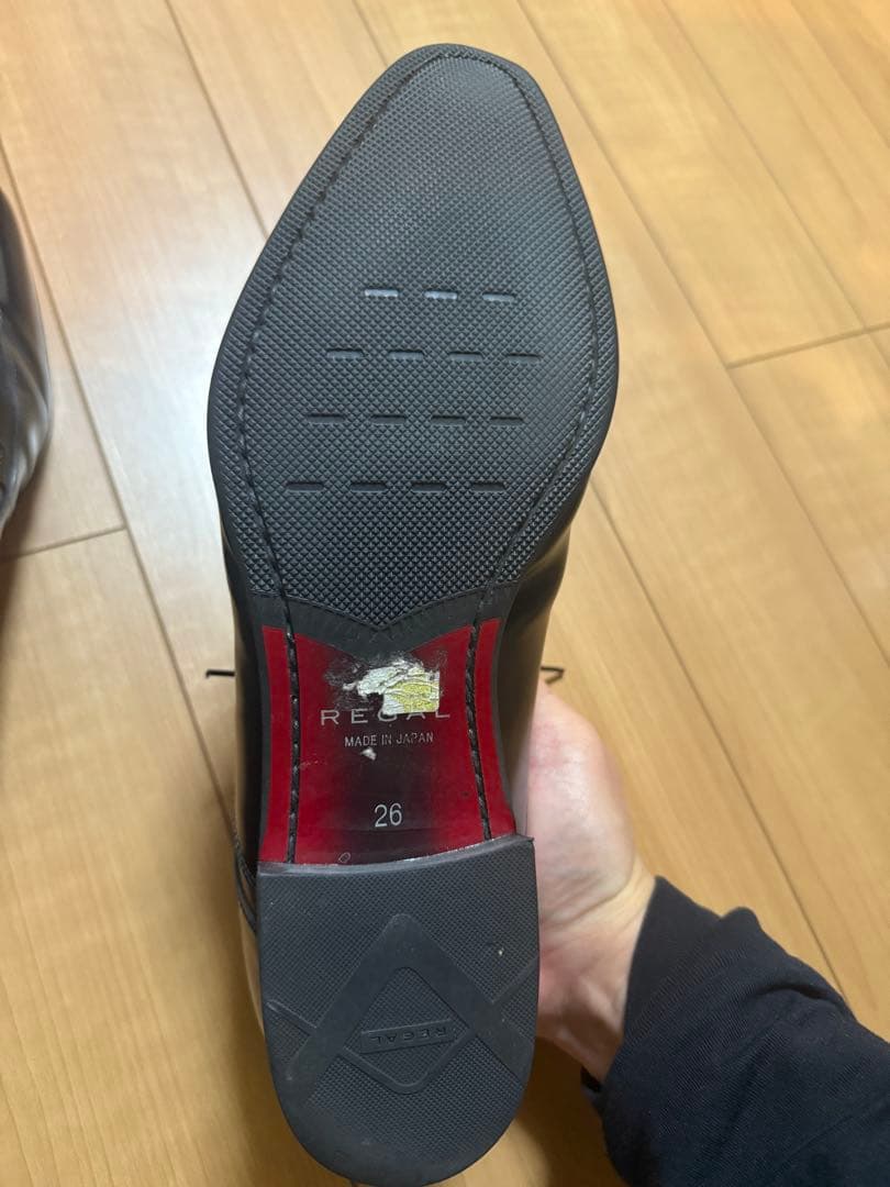 REGAL ブラック ビジネス革靴　26.0cm