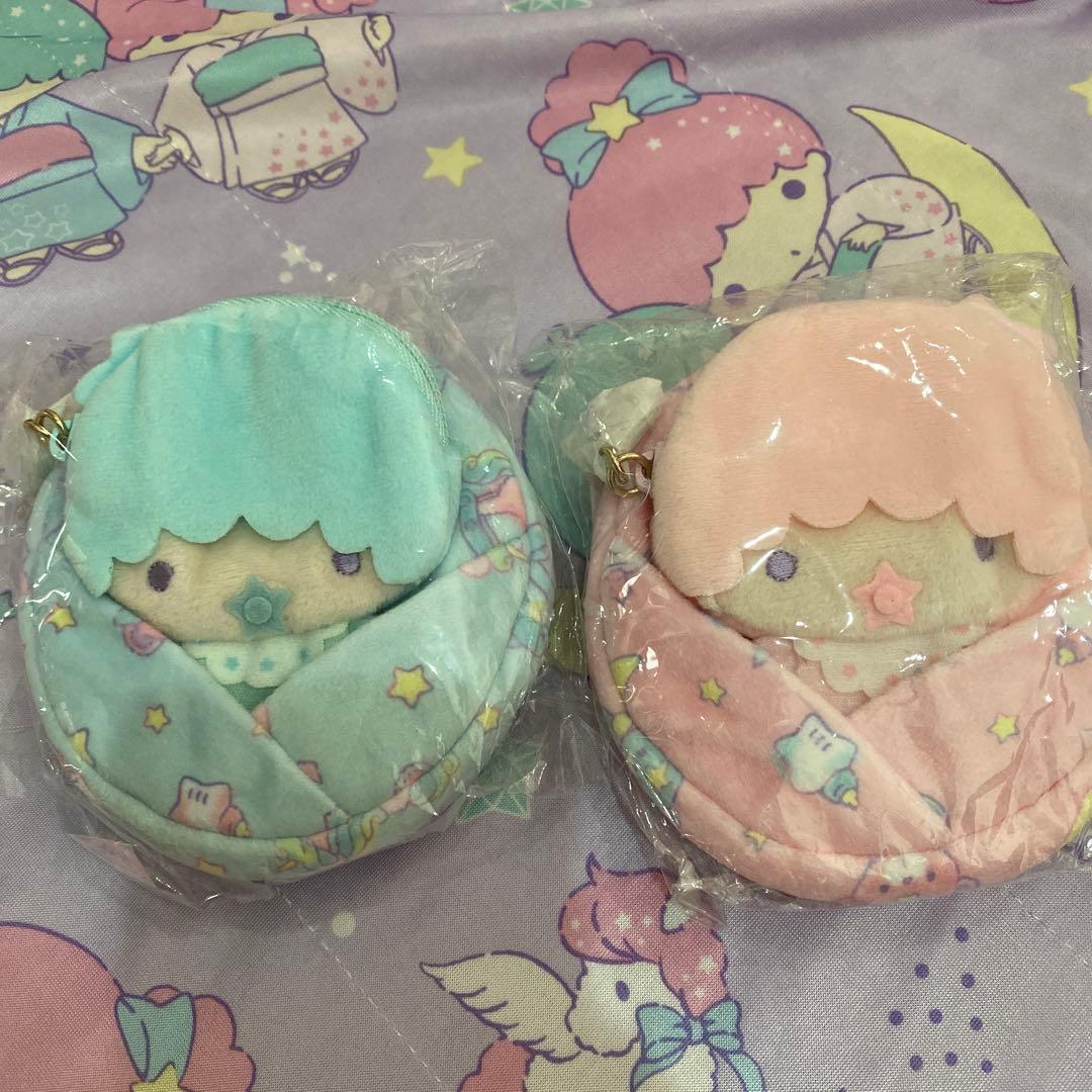 サンリオ キキララ パフポフ 45周年 ポーチ おくるみポーチ - メルカリ