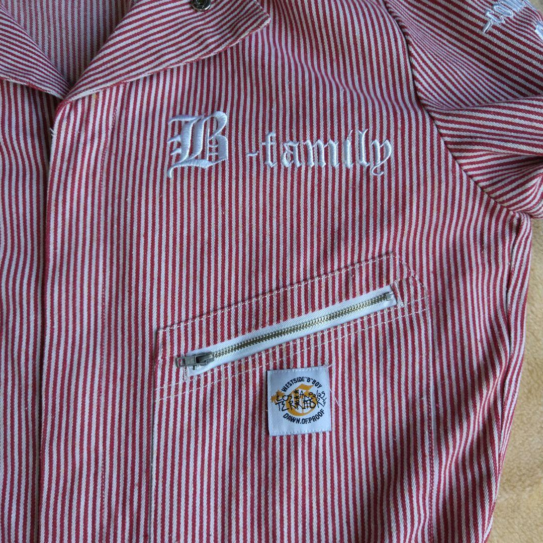 B系貴重 ロサンゼルステリトリー ツナギ BBOY HIPHOP XL 刺繍 - メルカリ