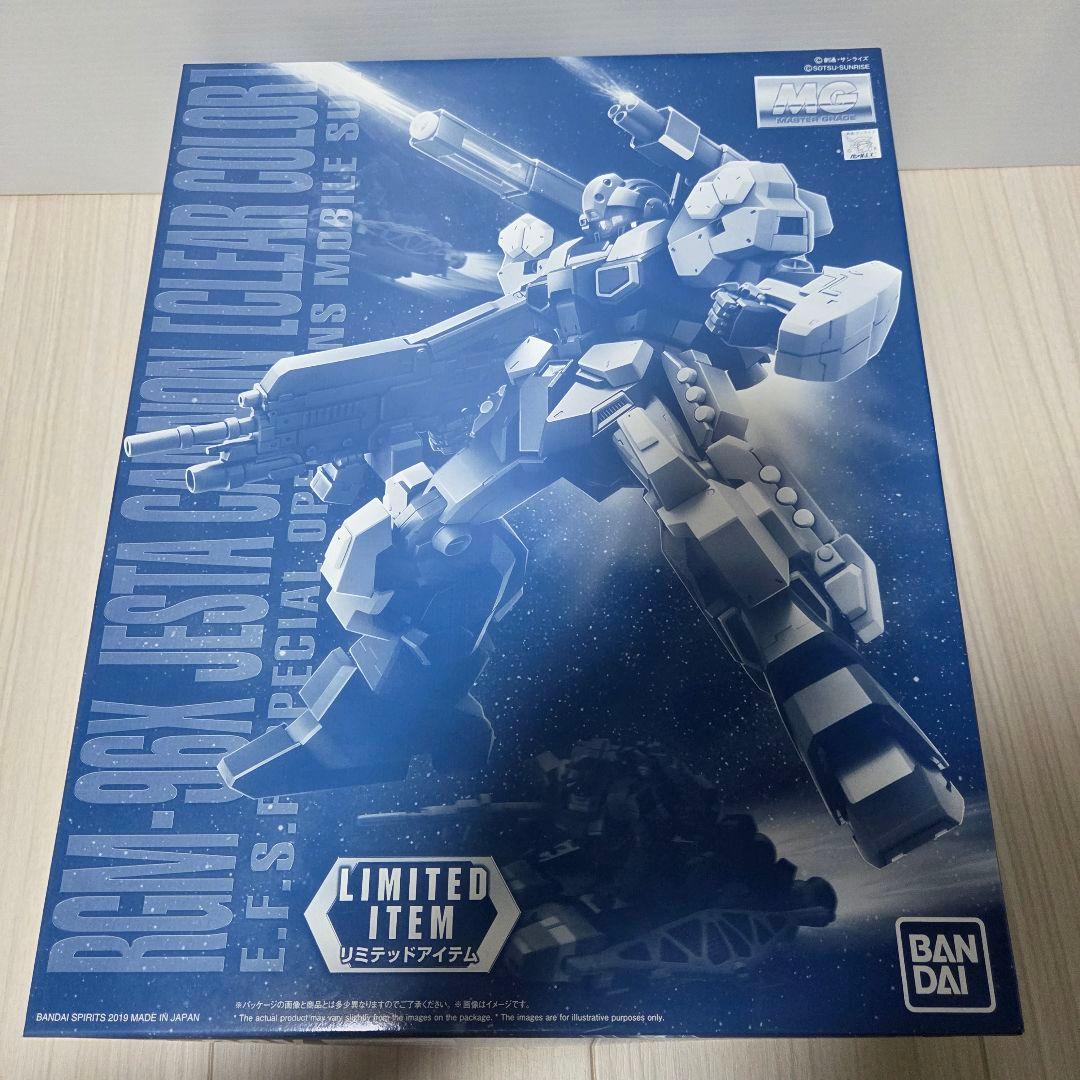 MG 1/100 ジェスタ・キャノン + ジム・スナイパーII[クリアカラー