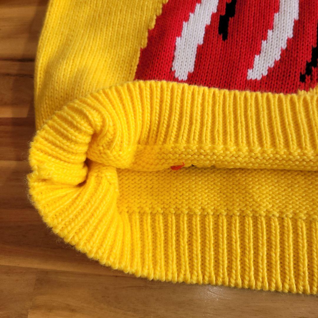 DONCARE Rolling Stones 舌ロゴ ニットセーター - メルカリ