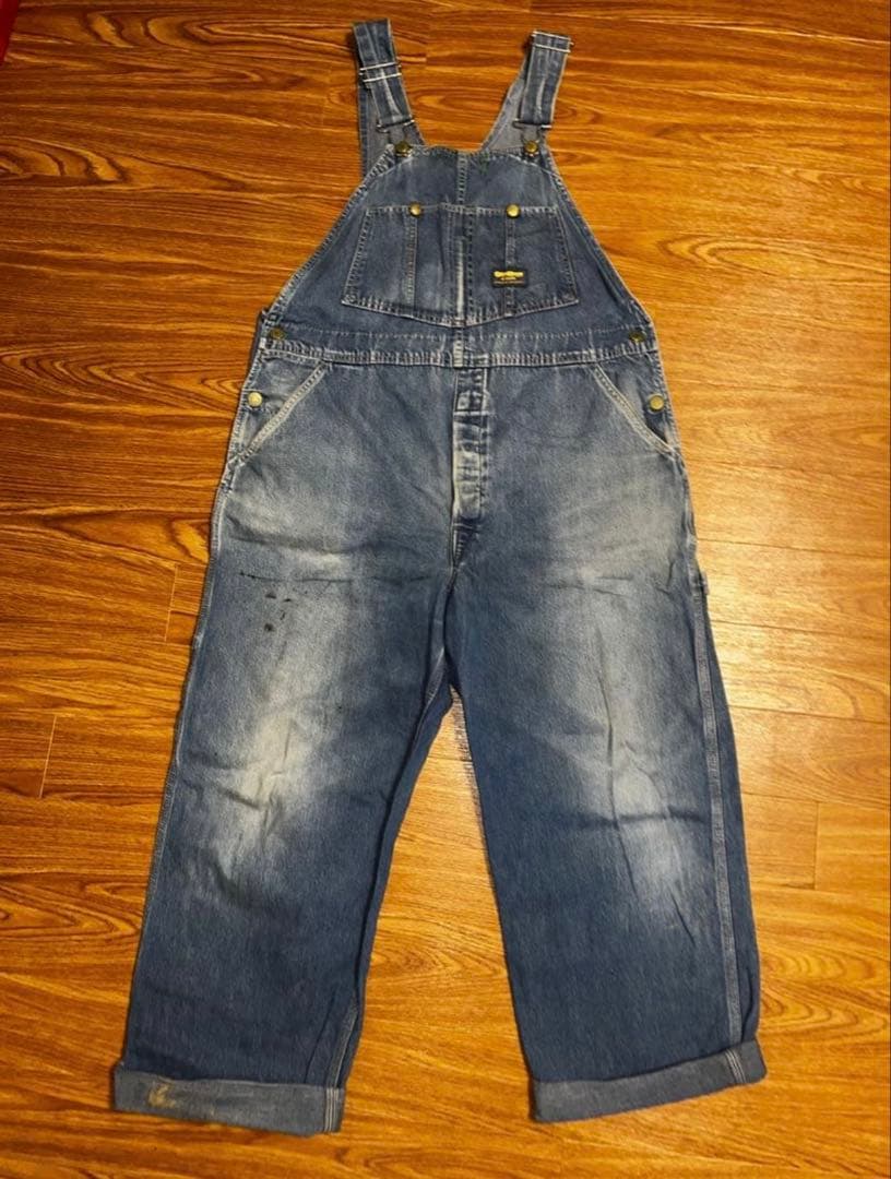 70'sデニムオーバーオールOshKosh B'Gosh オシュコシュ - メルカリ