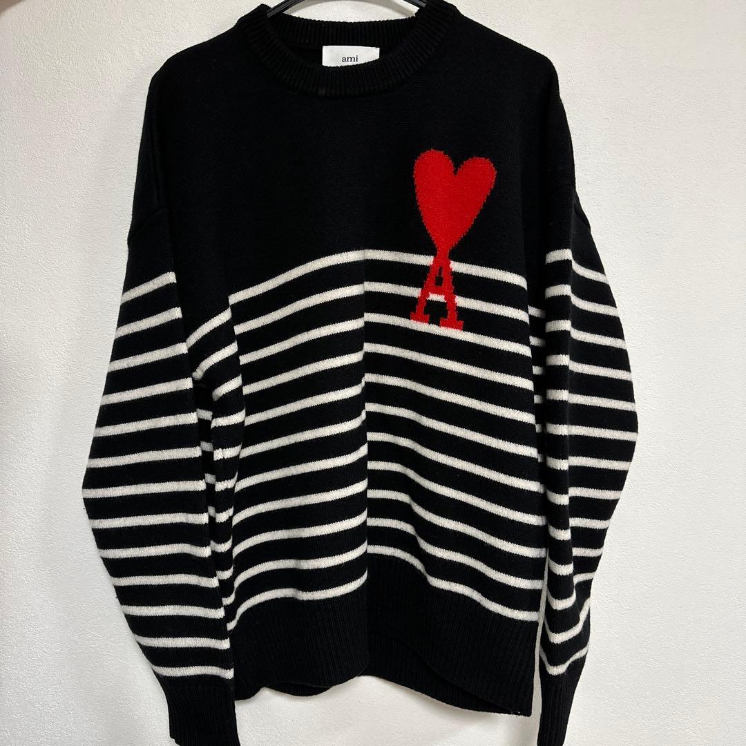 amiparis アミパリス ボーダー ニット - メルカリ