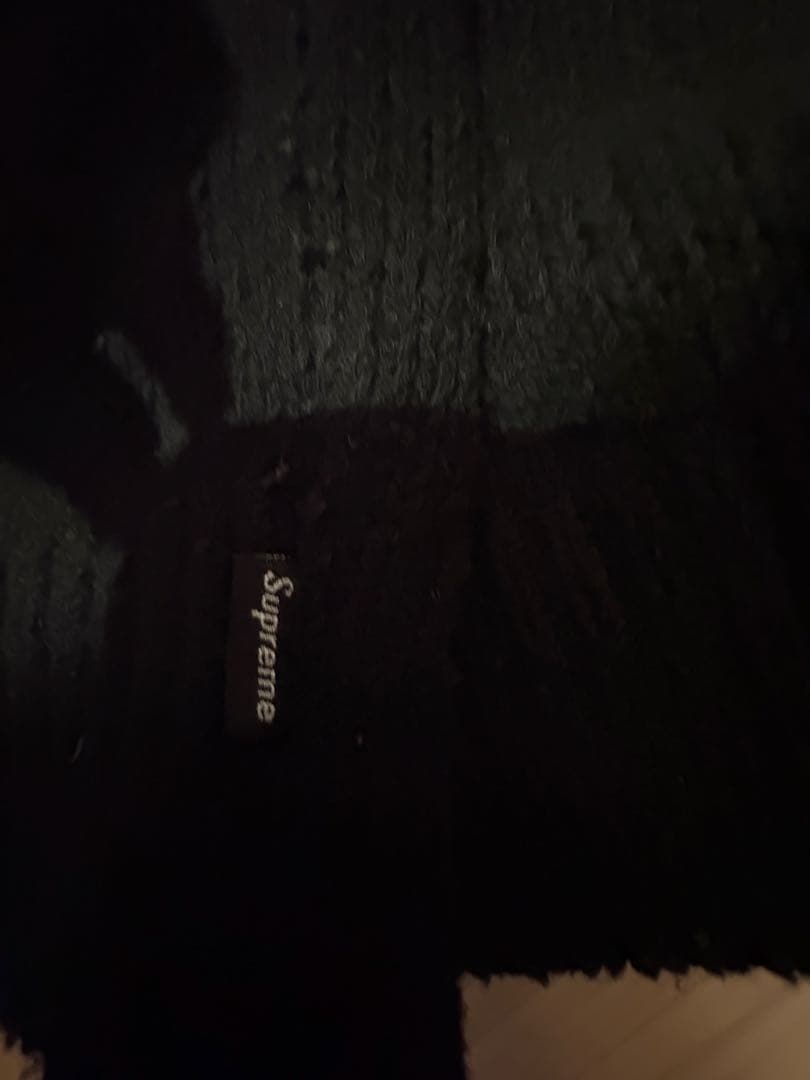 トップス Supreme Contrast Logo Sweater \"Black\"