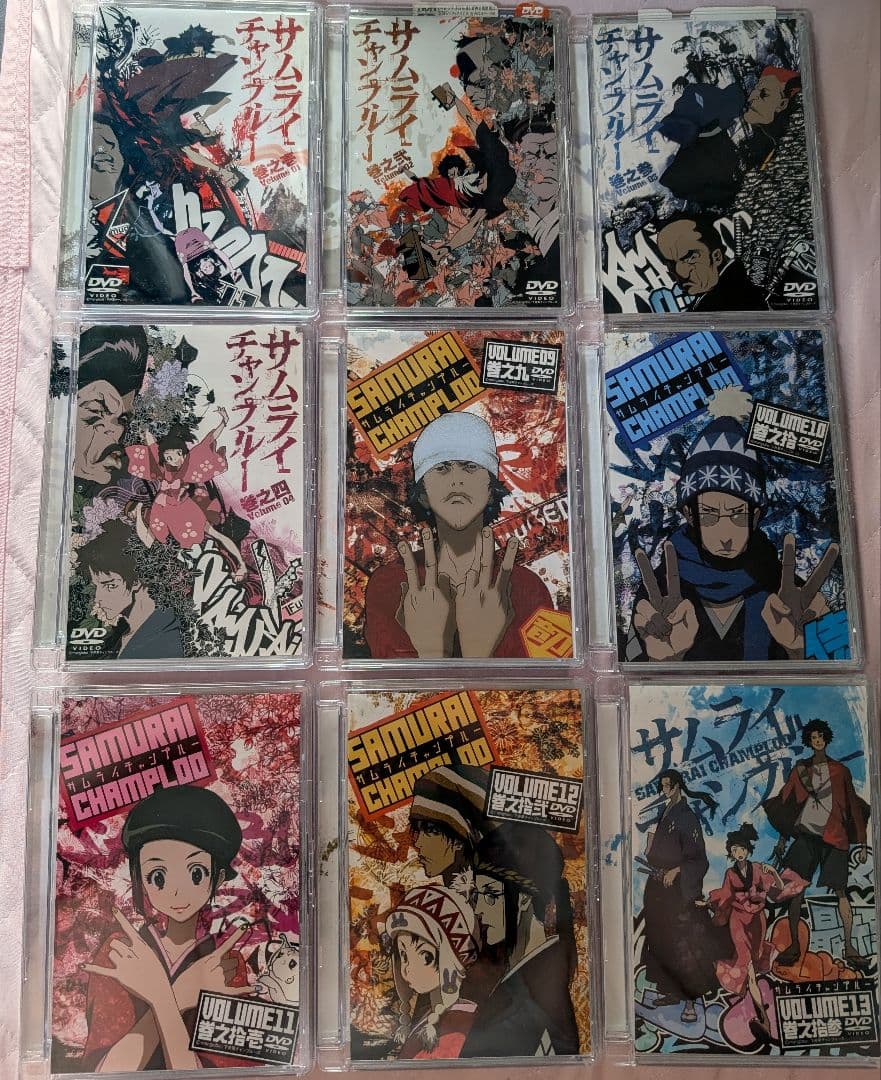 期間限定値下げ！ サムライチャンプルー DVD 1〜4、9〜13巻セット