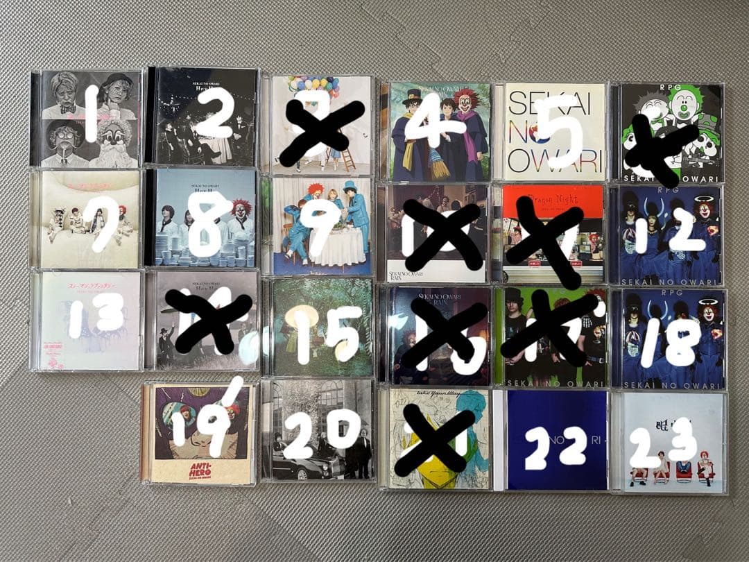SEKAI NO OWARI CDまとめ売り - メルカリ