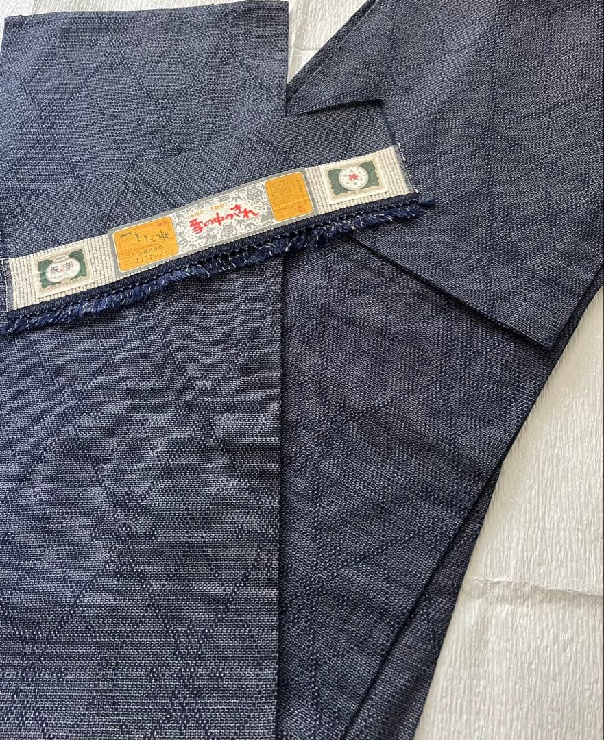 本塩沢紬やまだ織／100亀甲結城紬 単衣着物2枚 - メルカリ