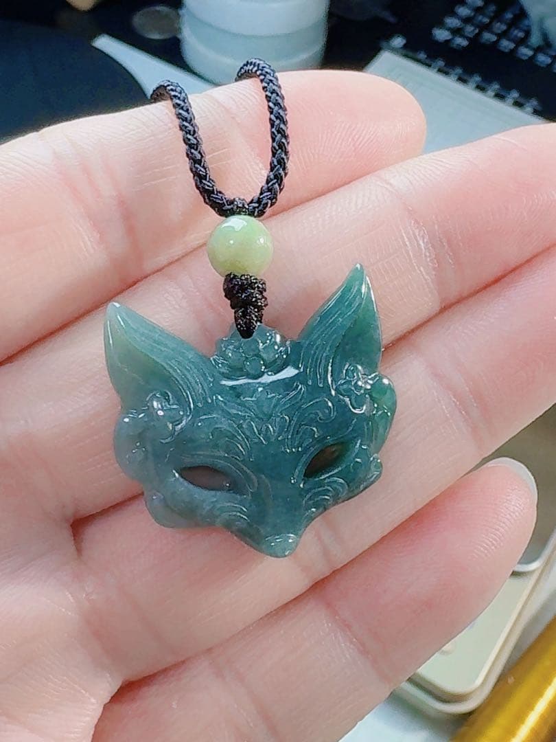 R1-0291天然本翡翠 《本物保証》 翡翠ペンダント ネックレス - メルカリ