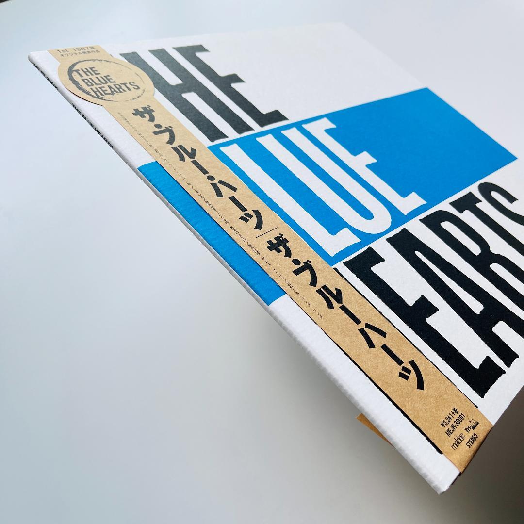 貴重帯付 レコード ステンシル ザ・ブルーハーツ THE BLUE HEARTS