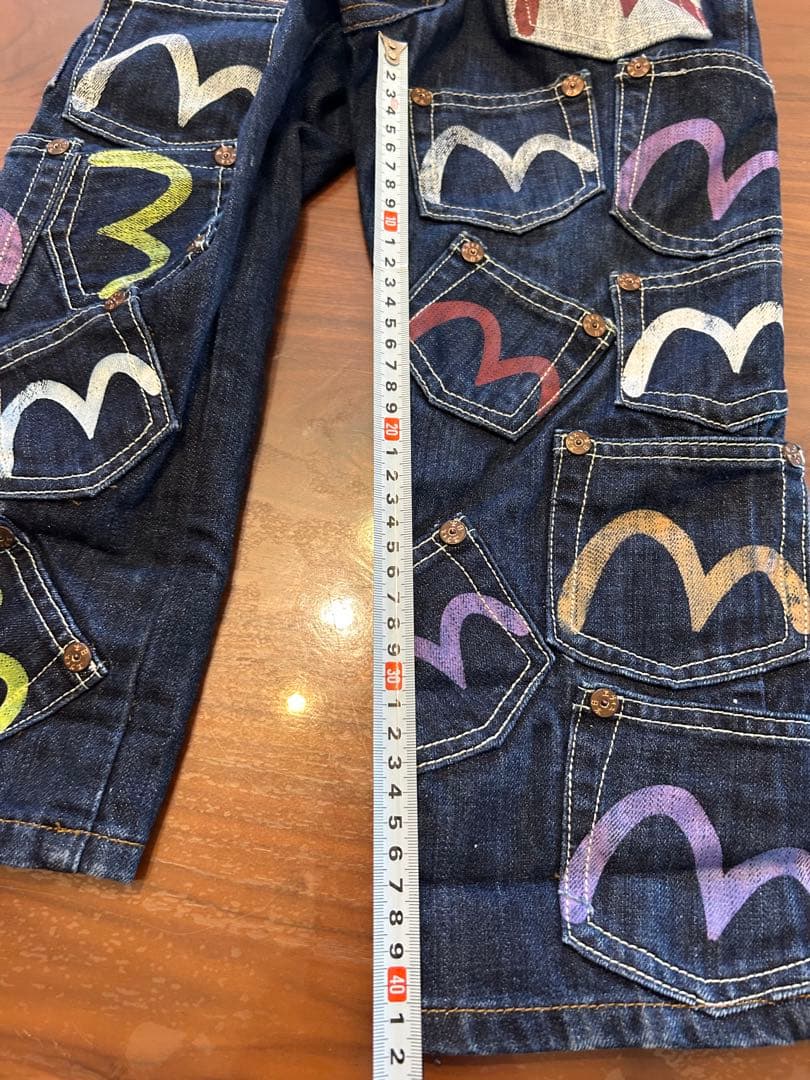 エヴィス ジーンズ キッズ メニーポケット デニム サイズ3 - メルカリ