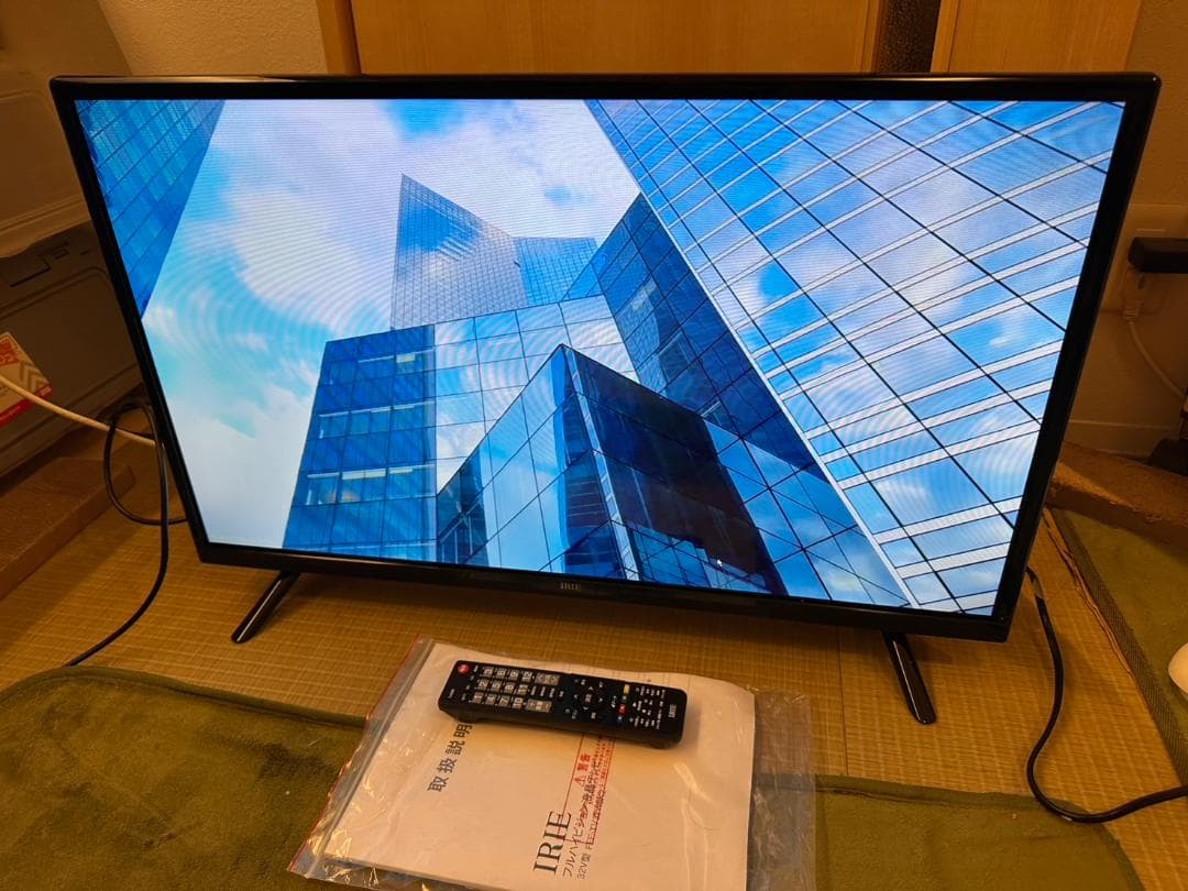IRIE アイリー　32型　テレビ　FFF-TV32WBK2　映り綺麗未使用近！ IRIE アイリー 32型 テレビ FFF-TV32WBK2 映り綺麗未使用近！ - メルカリ