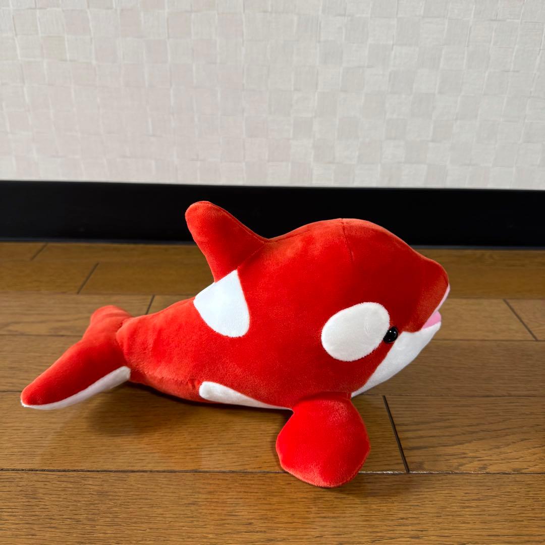 須磨シーワールド オルカくじ シャチぬいぐるみ【4等】 4つセット 袋