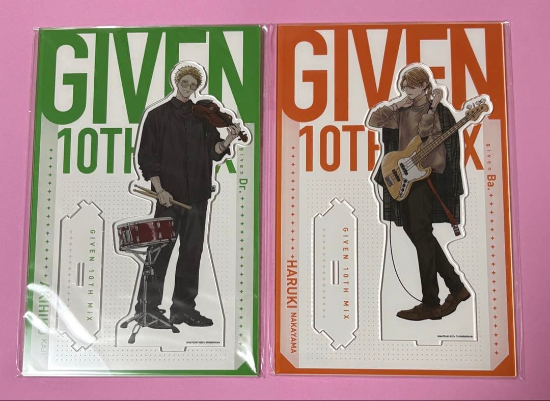 ギヴン　ギヴン展　つながるBIGアクリルスタンド　春樹　秋彦 Amazon.co.jp: ギヴン展 つながるBIGアクリルスタンド 春樹 秋彦