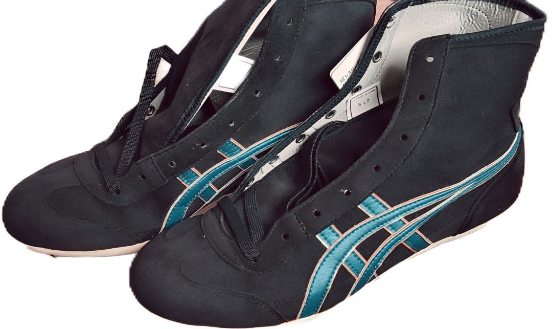 2001イチローモデル未使用27.5cm ASICS レスリングシューズ ブラック